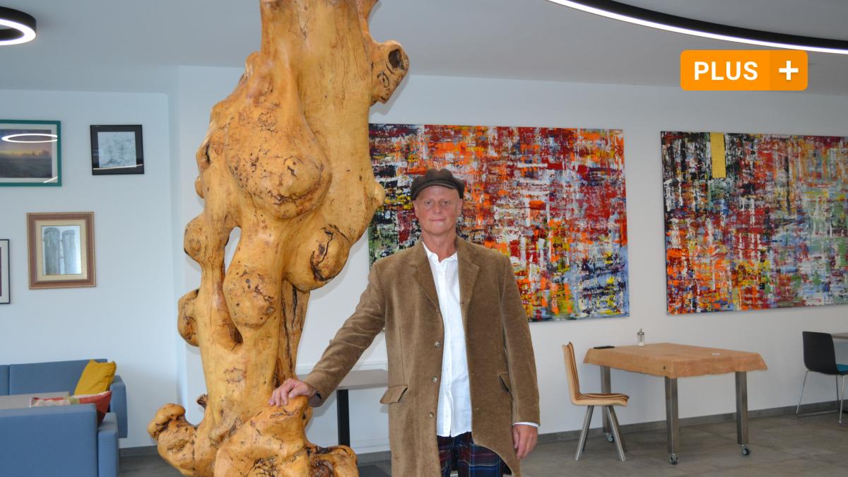 #Burgau: Dauerausstellung zeigt Skulpturen und Gemälde im Therapiezentrum Burgau