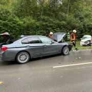 Zu einem schweren Unfall kam es am Donnerstagnachmittag zwischen Neuburg und Bergheim.