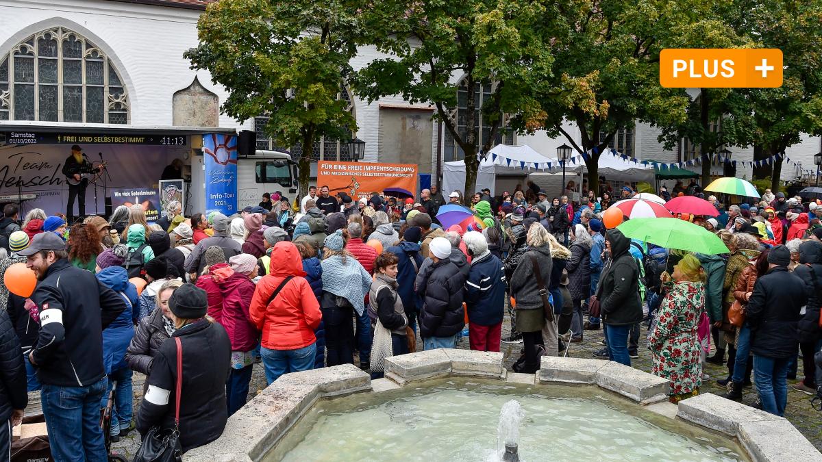 #Landsberg: Impfkritiker melden sich in Landsberg zu Wort