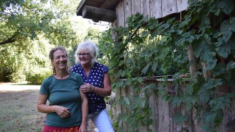 Mit großem Elan gehen die Vorsitzende Lena Schuberth (links) und ihre Stellvertreterin Rita Augart ihr neues Wirken beim Obst- und Gartenbauverein Zusamaltheim an.