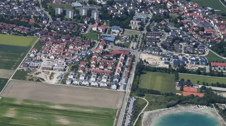 Im Sommer soll das neue Wohnbaugebiet "Oberfeld Süd" in Langweid starten. Dort entsteht auch eine neue Kindertagesstätte.
