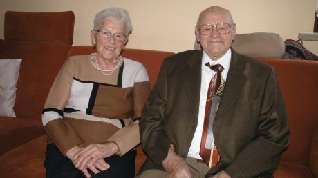 Das Landsberger Ehepaar Paul und Hannelore Welz ist seit 70 Jahren verheiratet.