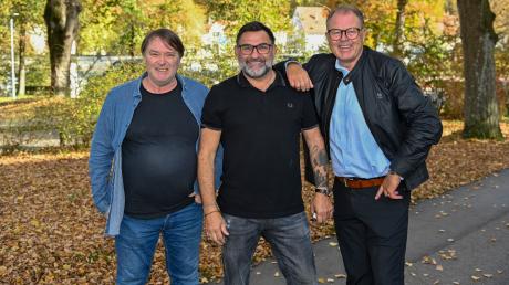Sie freuen sich über den neu gegründeten Elferrat des Faschingsvereins Licaria: (von links) Axel Ludwig, Claus Moritz und Thomas Bihler.