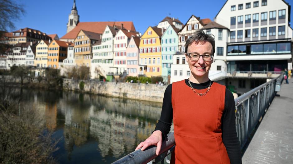 SPD-Frau Sofie Geisel hat in Tübingen studiert, sie kennt Palmer seit gefühlten Ewigkeiten.