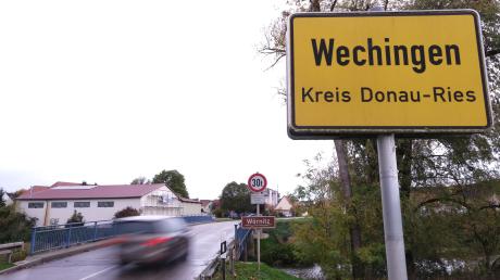 Ein Ortsschild in einem Wechinger Ortsteil wurde gestohlen.