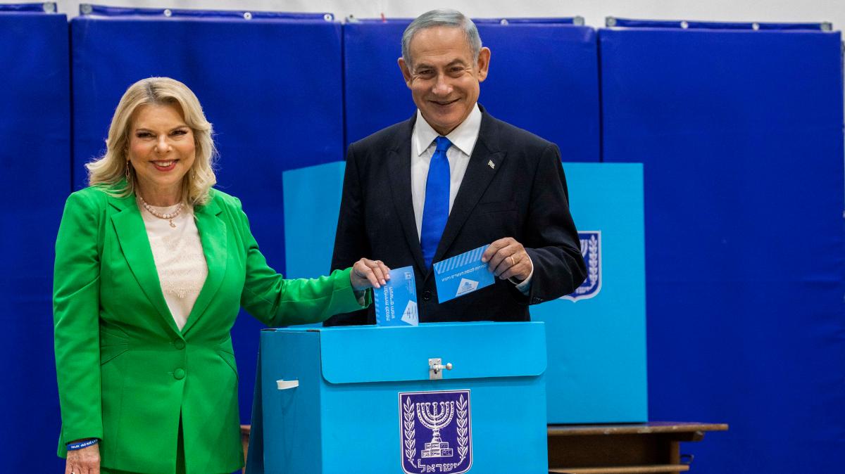 #Israel: Netanjahus Likud-Partei liegt laut Prognosen bei Wahl in Israel vorne