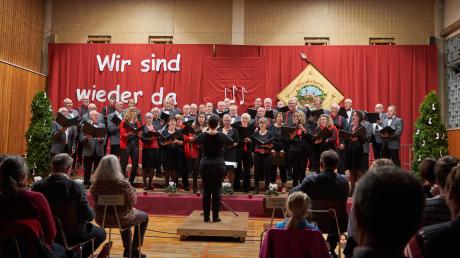 Der Xangverei und der Männerchor Kicklingen-Fristingen standen beim jüngsten Konzert gemeinsam auf der Bühne. 