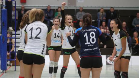 Geht die Jubelserie der Hochzoller Drittliga-Volleyballerinnen weiter? Drei Heimspiele stehen in diesem Jahr noch aus, los geht es am Samstag mit der Partie gegen den TSV TB München.