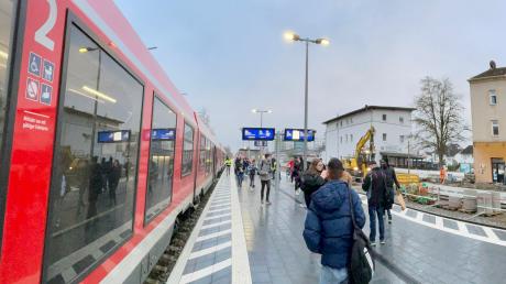 Der Umbau des Sendener Bahnhofs wird nach Angaben der Deutschen Bahn noch in diesem Jahr weitgehend abgeschlossen.