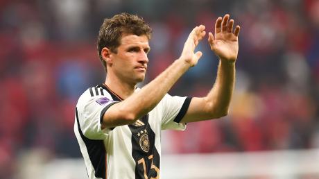 Thomas Müller möchte auch weiterhin für die Nationalmannschaft spielen.