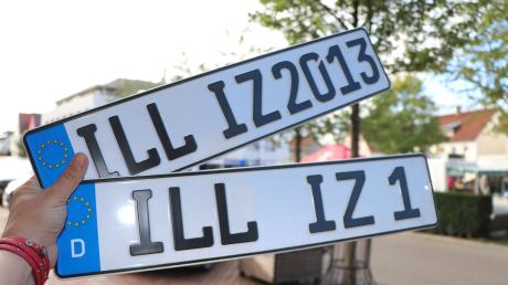 Seit dem 10. Juli 2013 gibt es das Kennzeichen ILL wieder im Kreis Neu-Ulm. 