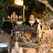 Mit ihrer Krippenausstellung in der Alten Schranne war Irmi Mebert fast 20 Jahre lang ein fester Bestandteil des Romantischen Weihnachtsmarkts in Nördlingen.
