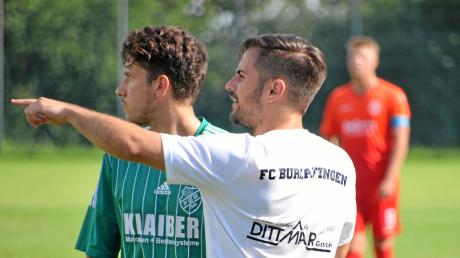 Sein kurzes Gastspiel in Blaubeuren ist schon wieder zu Ende. Florian Peruzzi (rechts) kehrt als Trainer nach Burlafingen zurück. 
