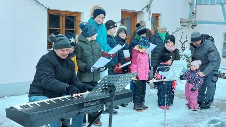 Einen Adventsnachmittag veranstaltete die Dorfgemeinschaft Oberried.