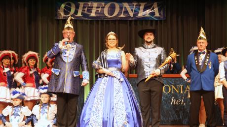 Prinzessin Bianca I. und Prinz Andreas II., das Prinzenpaar der Offonia. Nach zwei Jahren fand wieder ein Hofball statt, mit bester Stimmung und buntem Programm.