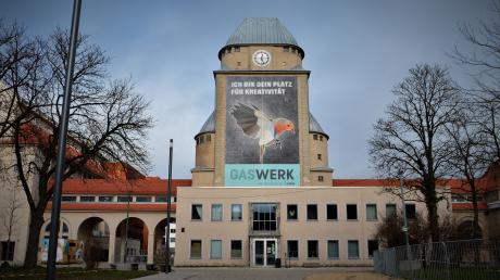 Im Sozialgebäude des Gaswerks in Oberhausen befinden sich Künstler-Ateliers.