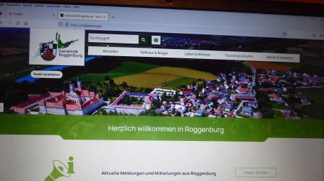 Die Homepage der Gemeinde Roggenburg präsentiert sich in einem neuen, übersichtlicheren Erscheinungsbild.
