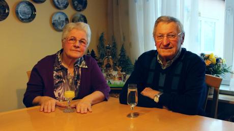 Genovefa und Alois Polleichtner sind seit 60 Jahren verheiratet. 