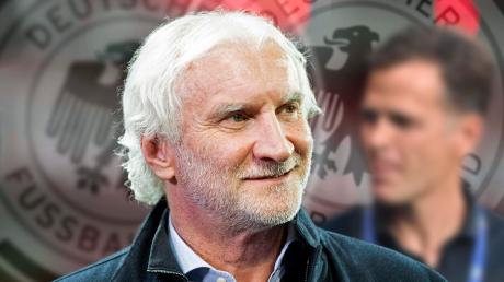 Die deutsche Fußball-Nationalmannschaft der Herren hat mit Rudi Völler einen neuen Direktor.