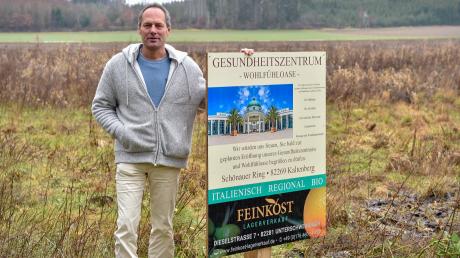 Markus Lettenmeier möchte seit drei Jahren im Gewerbegebiet Kaltenberg ein Gesundheitszentrum bauen. 