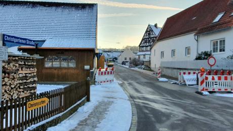 Die Sanierung der Ortsstraßen in Hürnheim ist finanziell das größte Projekt im Haushaltsentwurf 2023 der Gemeinde Ederheim. Allein die Fertigstellung der Christgartener Straße ist mit über einer halben Million Euro angesetzt.