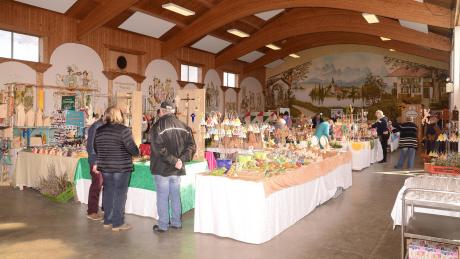 Im Weinrieder Musikantenstadel findet wieder ein Oster- und Künstlermarkt statt.