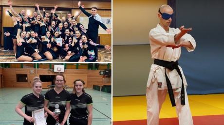 Sie wollen Sportstars des Monats werden: die Tischtennis-Damen der SpVgg Riedlingen, Karateka René Steinhübel und die Showtanzgruppe Cats aus Huisheim.