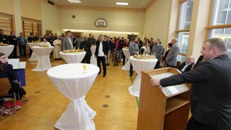 Bei seinem ersten Jahresempfang in Kammeltal als neuer Bürgermeister gab Thorsten Wick einen Rückblick und hob die Bedeutung des ehrenamtlichen Engagements hervor.