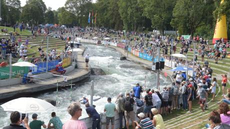Am Wochenende wird am Eiskanal die Wildwasser-Sprint-WM ausgetragen. Garantiert publikumsträchtig.