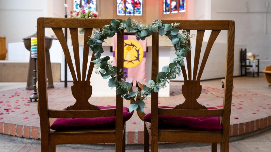 Die Aktion "Einfach heiraten" findet am Mittwoch in der Kirche St. Anna statt.