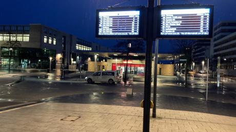 Wenn es dunkel wird am Neu-Ulmer Bahnhof fühlen sich hier viele Menschen nicht mehr wohl. 