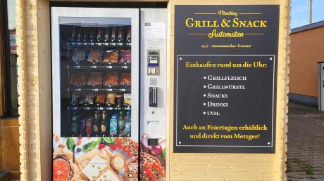 In Merching öffnet ein neuer Grill&Snack-Automat.
