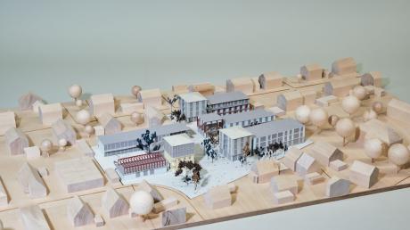 So sieht der Architekturentwurf von Daniel Edrich für das Grundstück von St. Matthäus in Hochzoll aus.