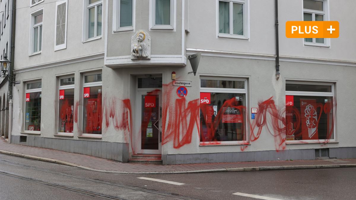#"Selten so geärgert": Vandalen beschmieren SPD-Bürgerbüro im Domviertel