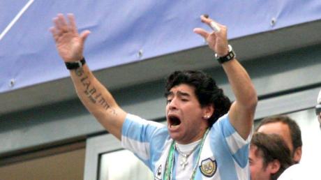 Diego Maradona führte nicht immer das Leben eines asketischen Spitzensportlers.