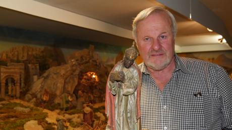 Anton Bidell aus Illerberg war Krippenbauer aus Leidenschaft. Vor wenigen Tagen ist er im Alter voin 70 Jahren gestorben. 