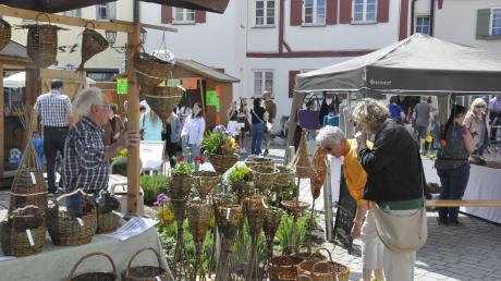 Viel Augenfälliges war auf dem Markt in Monheim auch heuer wieder zu bestaunen. Und die Besucher taten dies gerne.