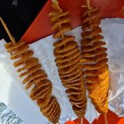 Die bei vielen beliebten Kartoffelspiralen soll es auch diesmal wieder beim Pöttmeser Foodtruckfestival geben.