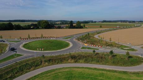 In der Nähe des Limbacher Kreisverkehrs soll der neue Kreisbauhof entstehen. 