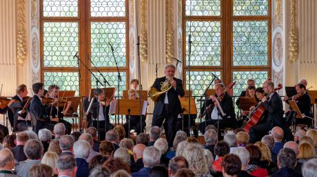 Das Münchner Rundfunkorchester spielte zum Auftakt der Residenz- und Schlösser-Tournee in Oettingen.