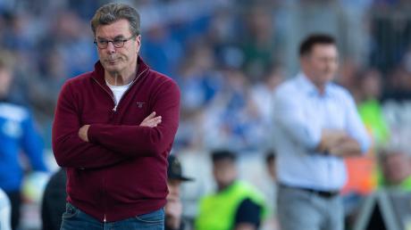 Dieter Hecking und der 1. FC Nürnberg erleben eine enttäuschende Saison.