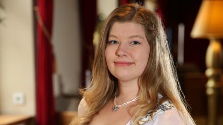 Anna Eberle aus Landsberg möchte 2023 bayerische Bierkönigin werden.