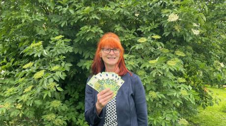 Glückliche Gewinnerin: Susanne Wittmair aus Mertingen räumt beim Frühjahrsrätsel 1000 Euro ab.