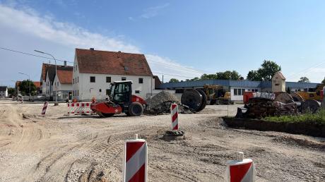 Ein möglicher Standort für das künftige Feuerwehrhaus in Deiningen ist in der Jahnstraße....