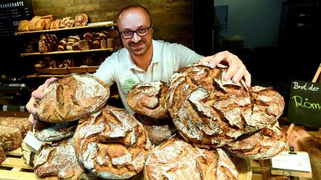 André Heuck ist Chef der Bäckerei "Cumpanum". Nun geht er in Göggingen mit einem neuen Konzept an den Start.
