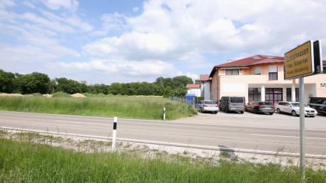 Am Ortseingang von Echlishausen plant die Spedition Honold das Errichten
eines Paketverteilzentrums.
