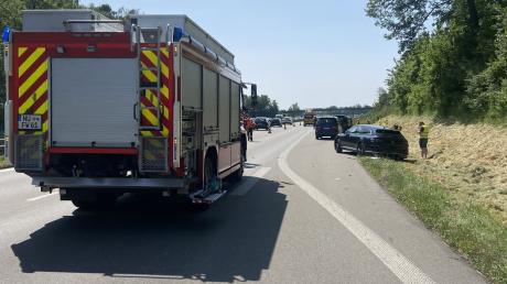 Auf der A7 bei Vöhringen hat sich am Pfingstmontag ein Unfall ereignet.