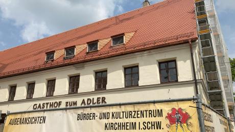 Das größte Projekt in Kirchheim ist der Umbau des Gasthofs zum Adler zum Bürger- und Kulturzentrum.