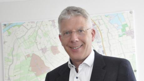Veit Meggle ist seit 2020 Bürgermeister von Mertingen.