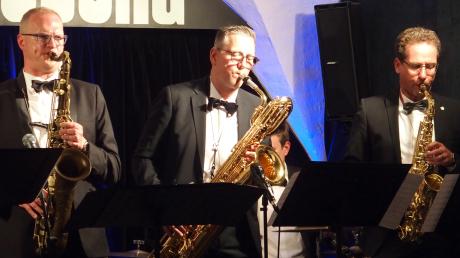 Die Band Cassablanka, zu der unter anderem Landrat Peter von der Grün (rechts) gehört, überzeugte beim Auftritt im Neuburger Birdland-Jazzclub.